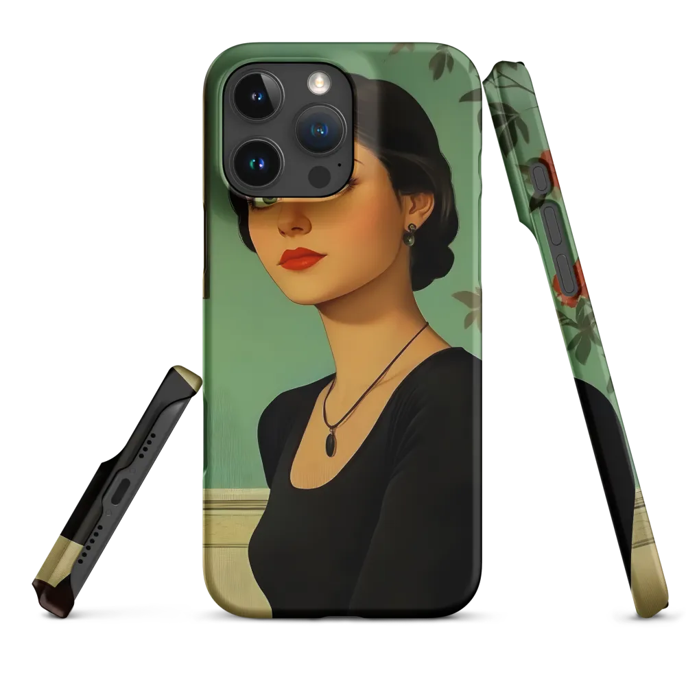 Serenity in Green | Phone Case |  16 Pro Max | Snap Case | Matte