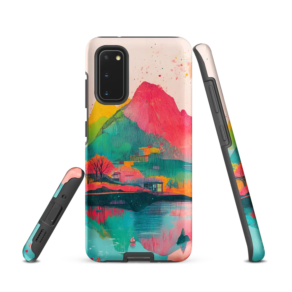 Vibrant Serenity: A Surreal Landscape