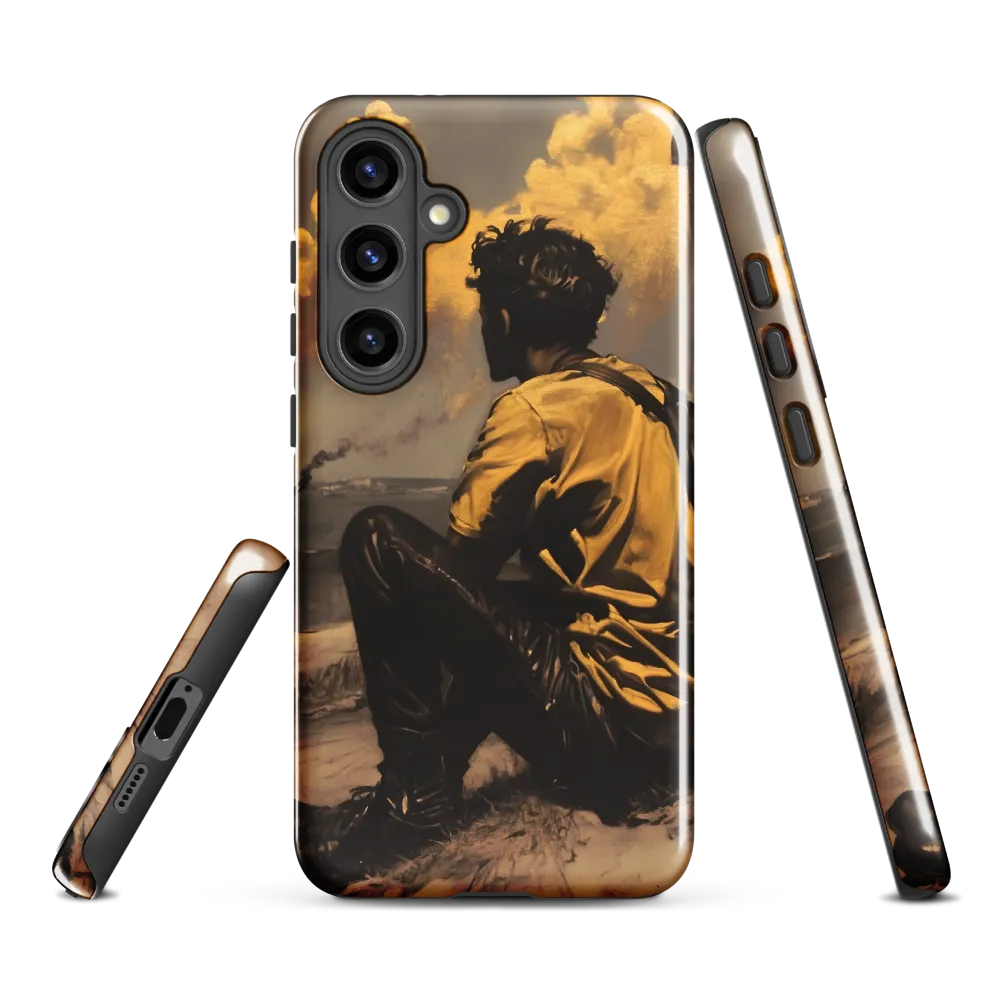 Reflections by the Shore | Phone Case |  S24 Plus | Tough Case | Glossy