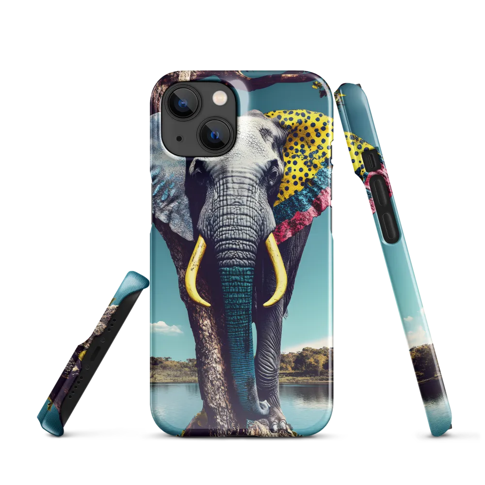 Playful Elegance: The Surreal Elephant