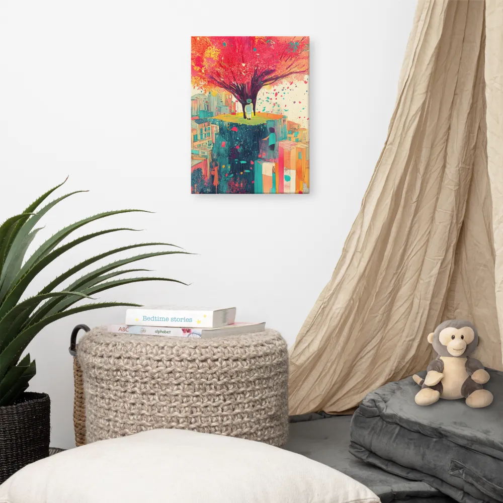 Whispers of Urban Dreams | Canvas | 12″×16″