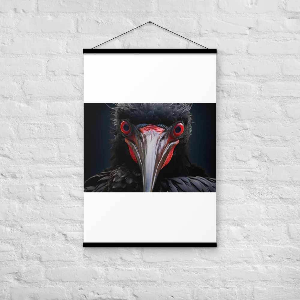 Gaze of the Abyss | Poster With Black Wood Hanger | 24″×36″