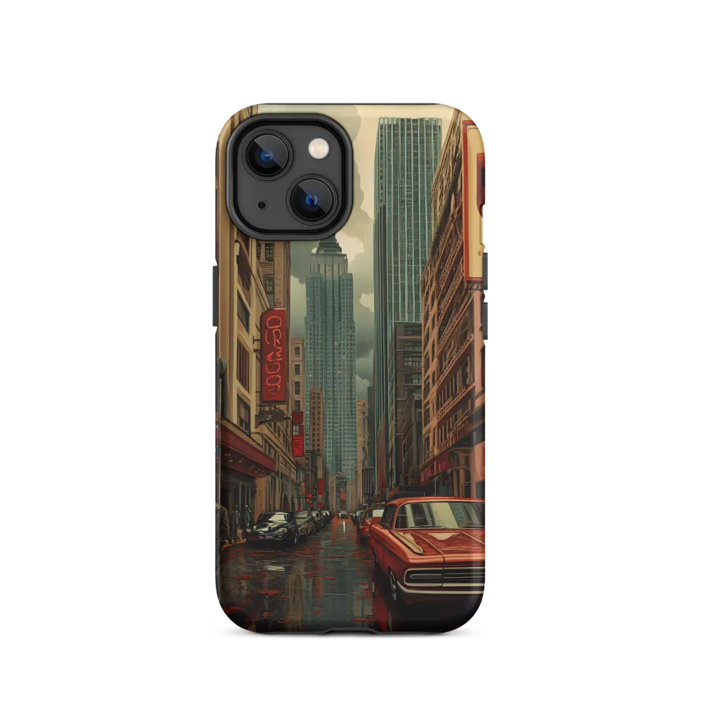 Nostalgic Cityscape: Reflections of a Forgotten Era