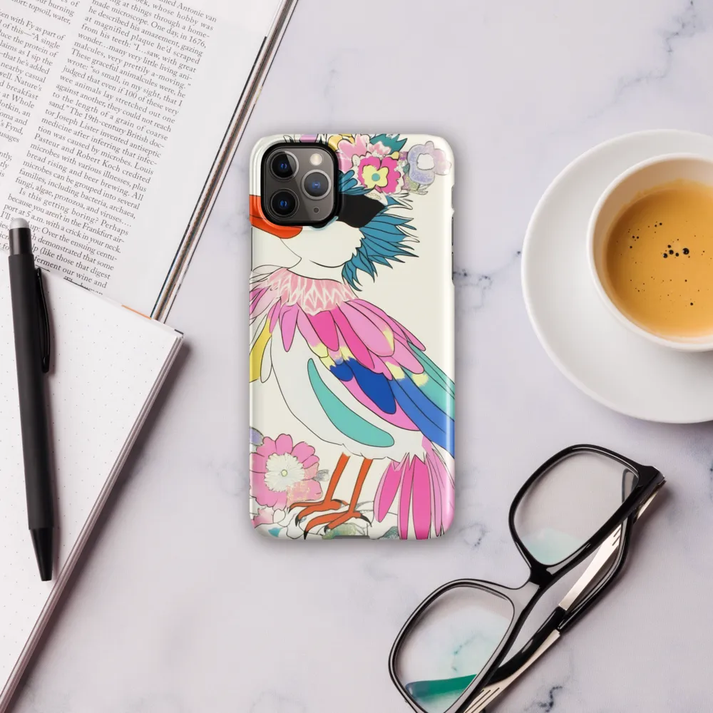 Whimsical Feathers | Phone Case |  11 Pro Max | Snap Case | Glossy