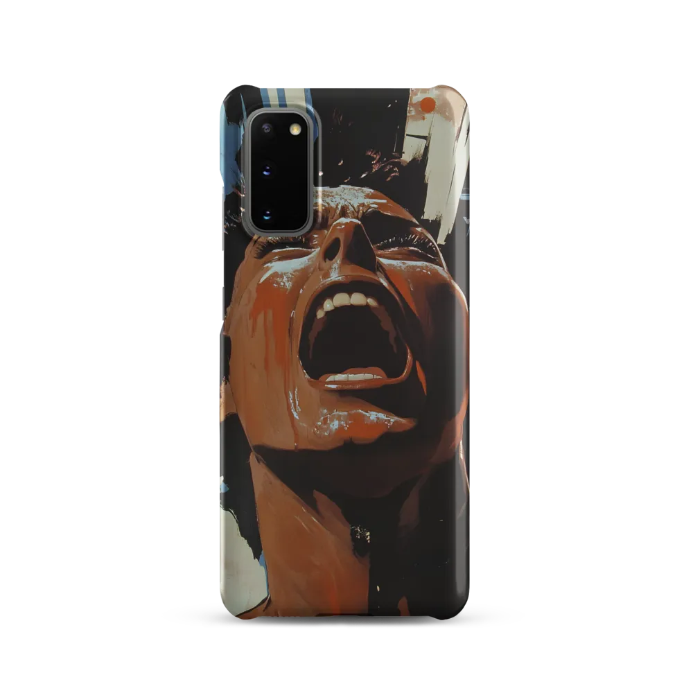 Raw Emotion: The Anguish Within | Phone Case |  S20 | Snap Case | Matte