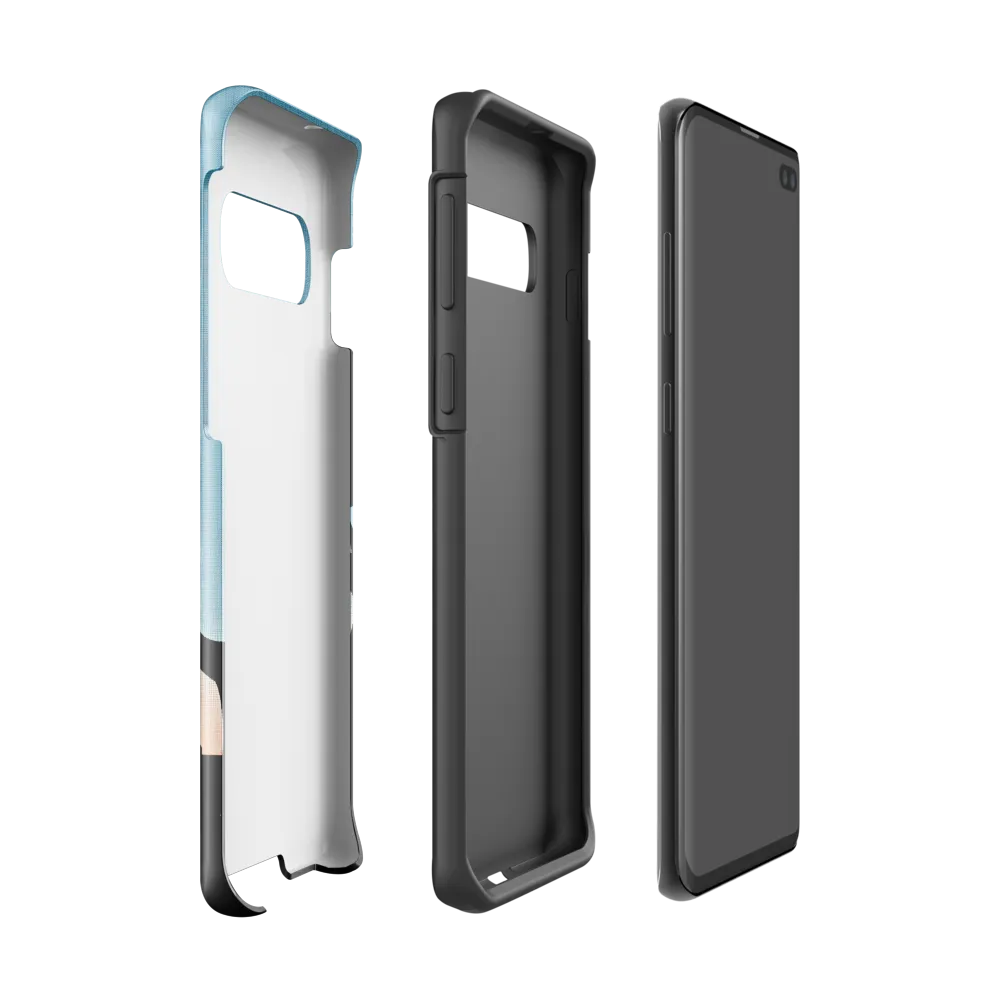 Curiosity in the Silhouette | Phone Case |  S10 | Tough Case | Glossy