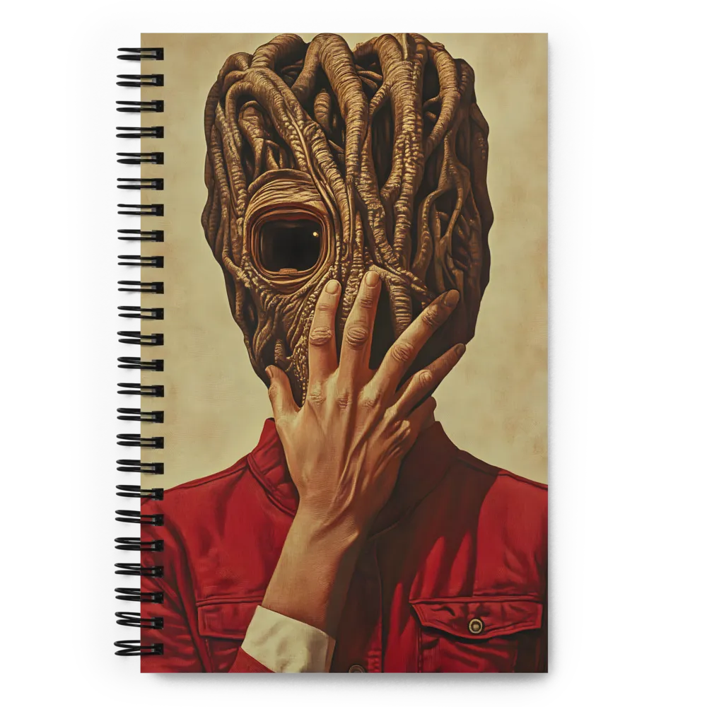 The Mask of Roots | Spiral Notebook