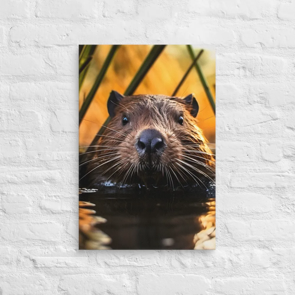 Beaver Serenity: A Natural Portrait