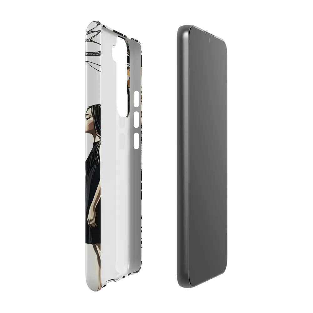 Reflections of Duality | Phone Case |  S22 Plus | Snap Case | Matte
