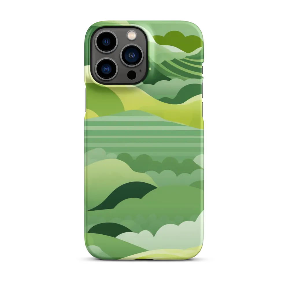 Tranquility in Green Waves