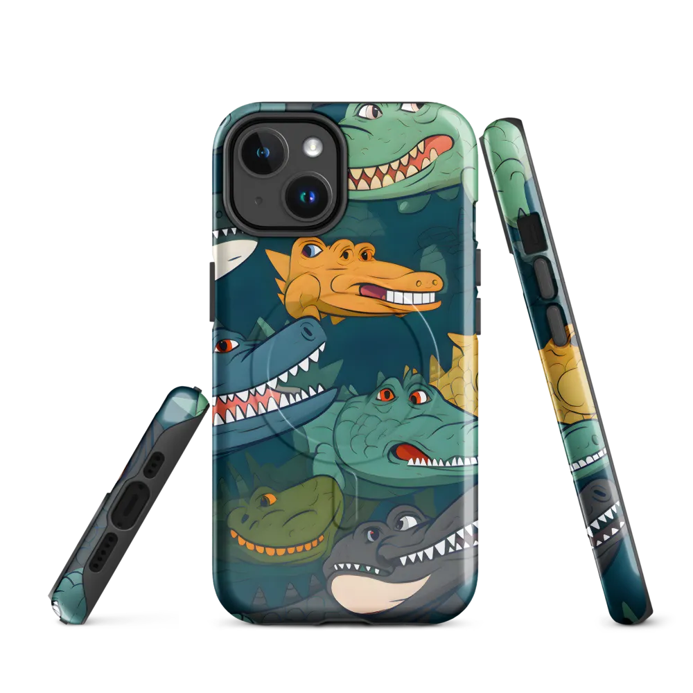 Cheerful Crocodilian Parade