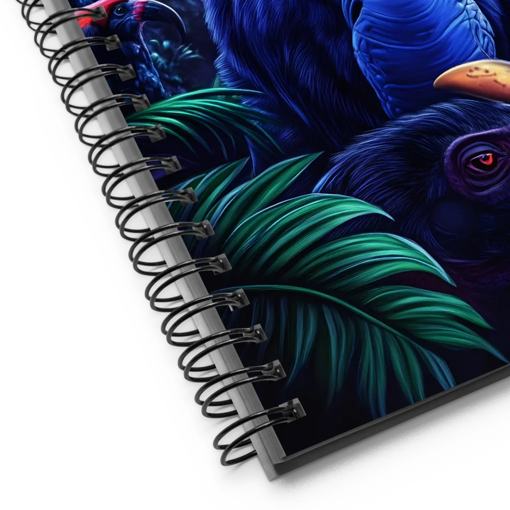 Enigmatic Jungle Symphony | Spiral Notebook