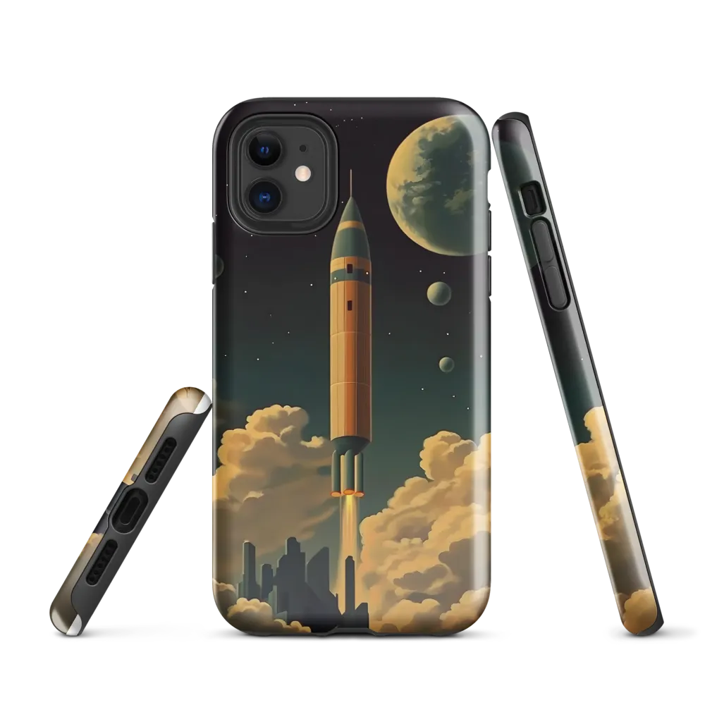 Journey Through the Cosmic Frontier | Phone Case |  11 | Tough Case | Glossy