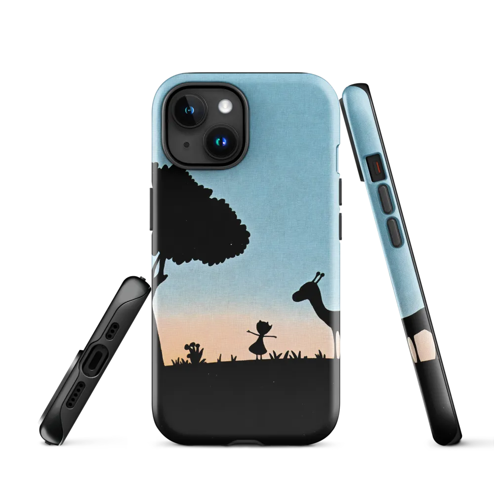 Curiosity in the Silhouette | Phone Case |  15 | Tough Case | Glossy