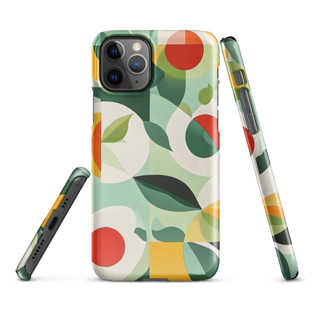Harmony in Shapes: A Playful Abstract Design