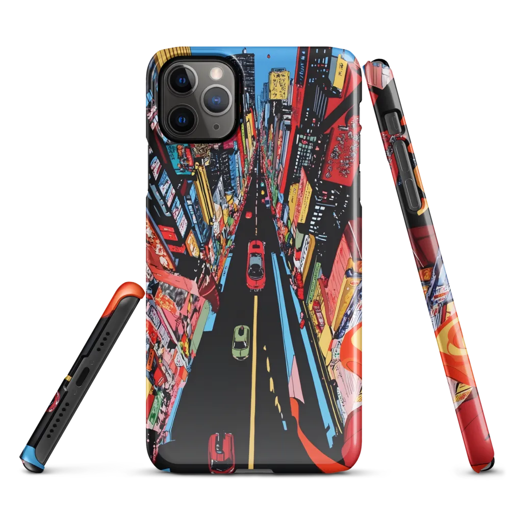 Urban Symphony: A Bird's-Eye View of Life | Phone Case |  11 Pro Max | Snap Case | Glossy