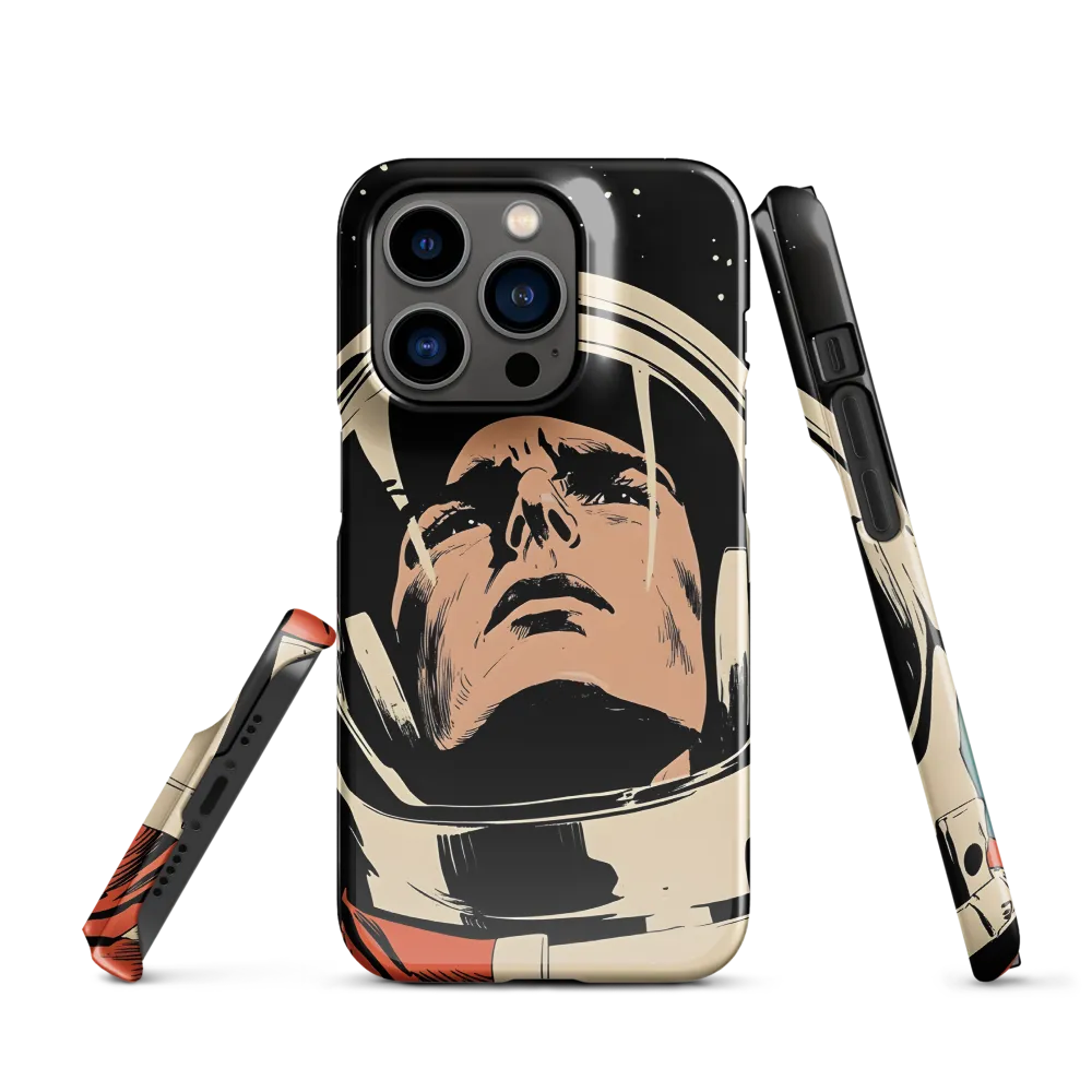 Gaze of the Astronaut | Phone Case |  14 Pro | Snap Case | Glossy