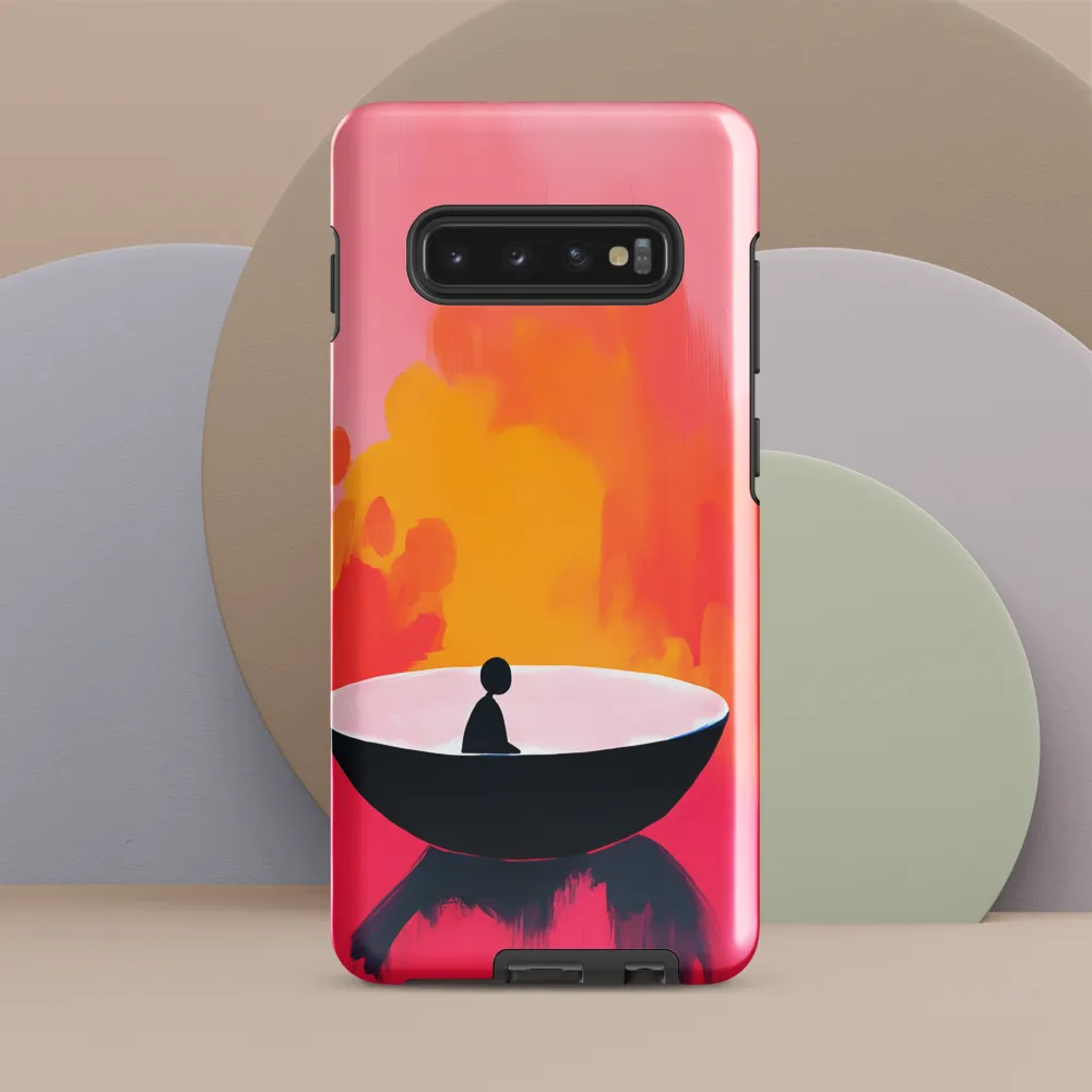 Reflections of Solitude | Phone Case |  S10 Plus | Tough Case | Glossy