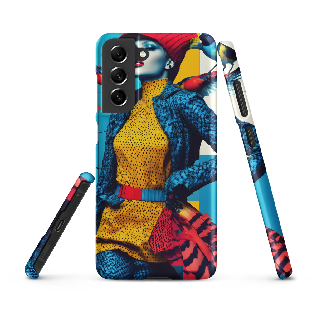Vibrant Fusion of Nature and Fashion