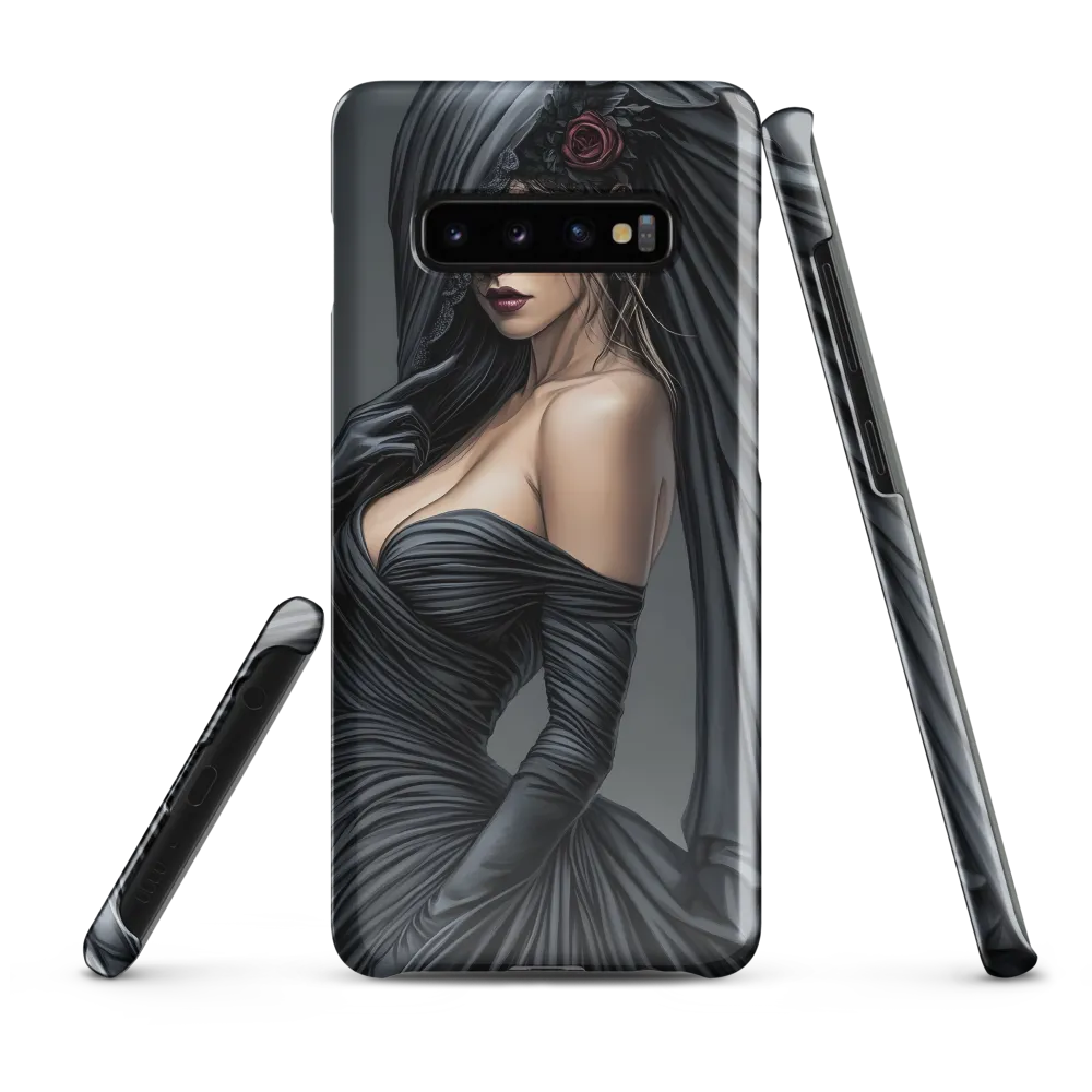 Veiled Elegance | Phone Case |  S10 Plus | Snap Case | Glossy