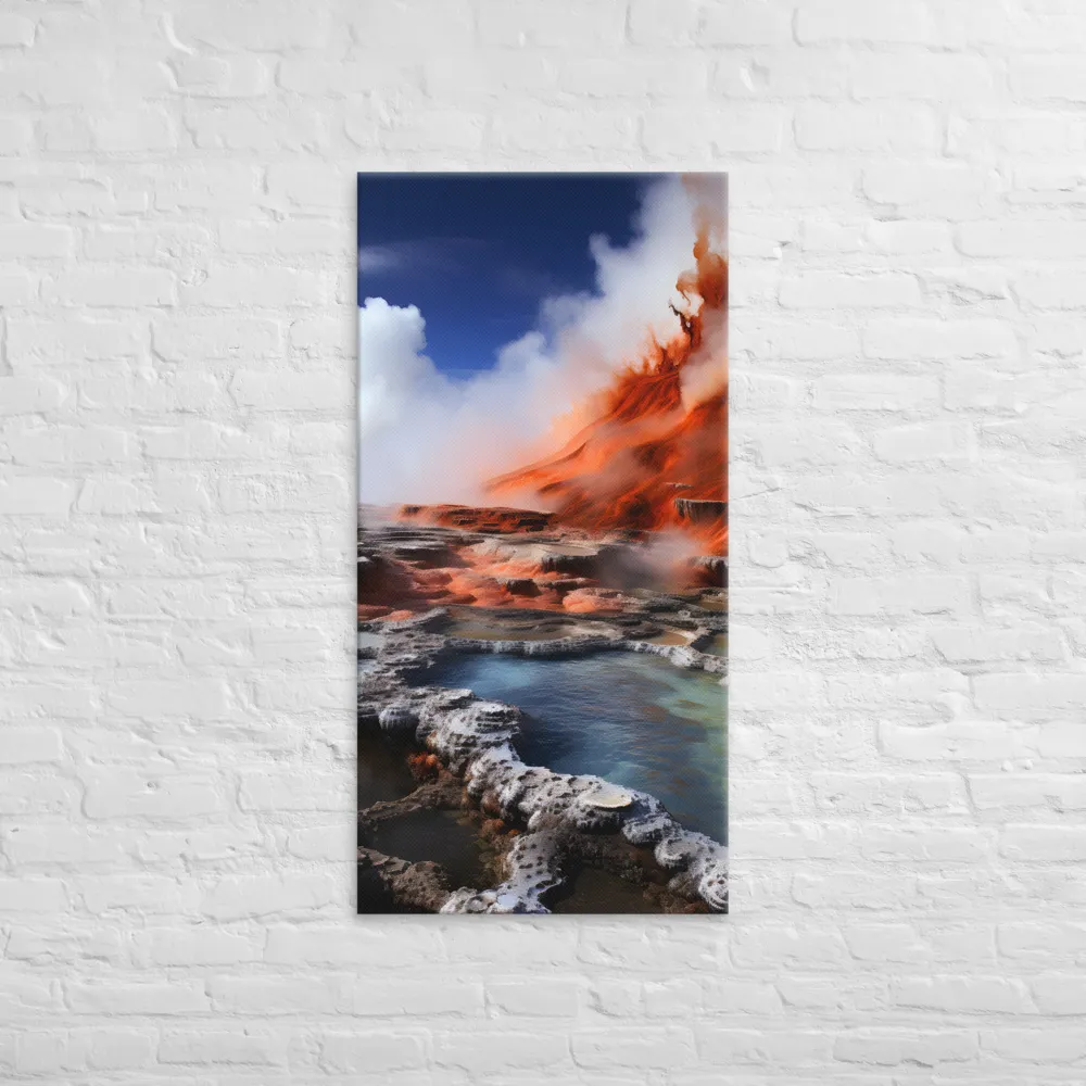 Nature's Fury: The Volcano's Expression