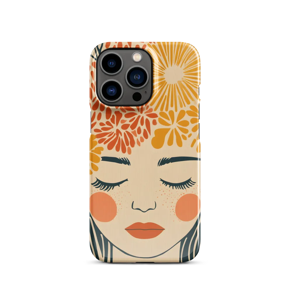 Serenity in Bloom | Phone Case |  13 Pro | Snap Case | Glossy