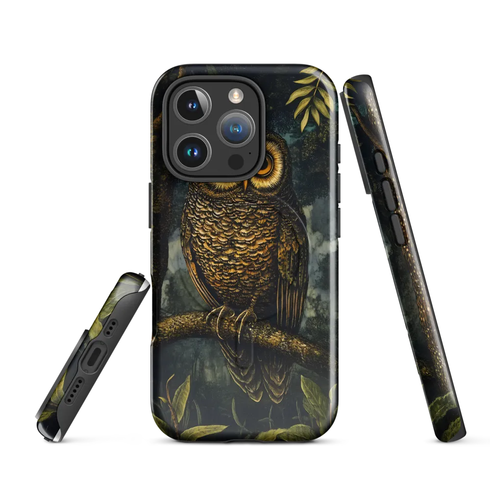 Guardian of the Night | Phone Case |  16 Pro | MagSafe® Tough Case | Glossy