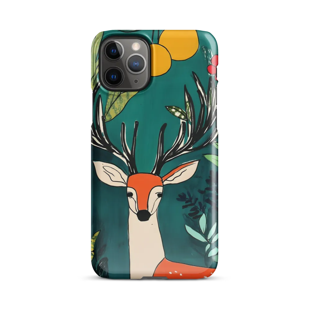 Nature's Embrace: The Majestic Deer | Phone Case |  11 Pro | Snap Case | Glossy