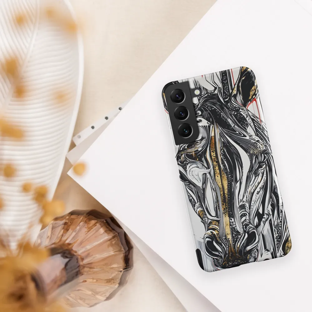 Ethereal Majesty: The Abstract Zebra