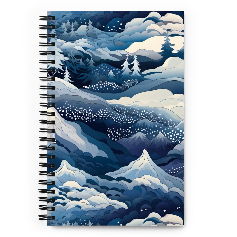 Whispers of Winter | Spiral Notebook