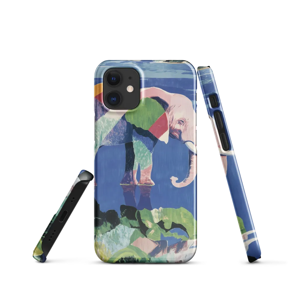 Serenity in Color: The Elephants of Reflection