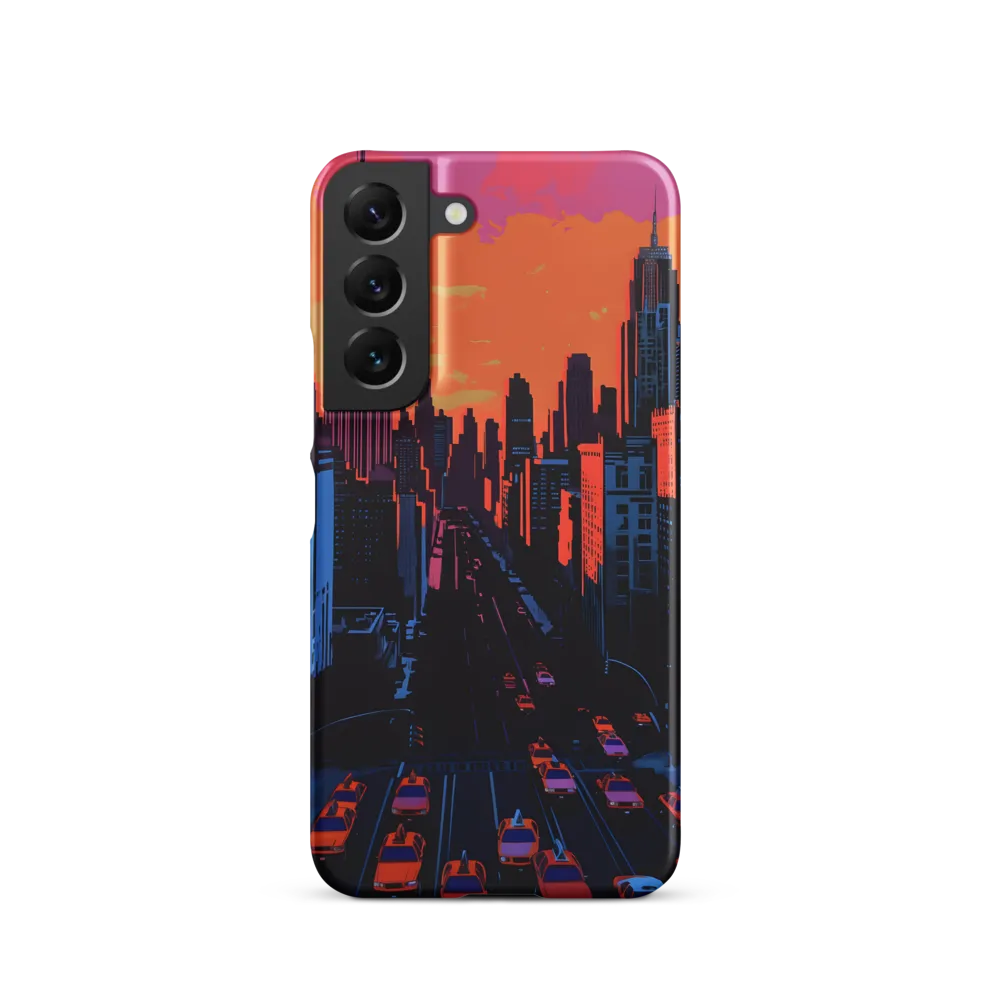 Sunset Over Skyscrapers