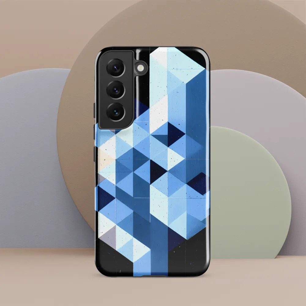 Blueprint of Depth | Phone Case |  S22 | Tough Case | Glossy