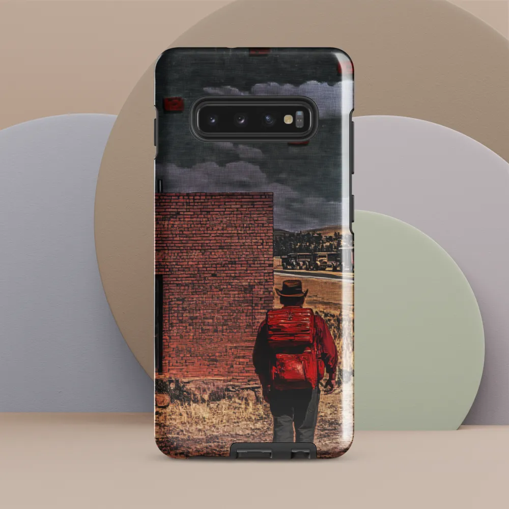 Journey Through a Surreal Landscape | Phone Case |  S10 Plus | Tough Case | Glossy