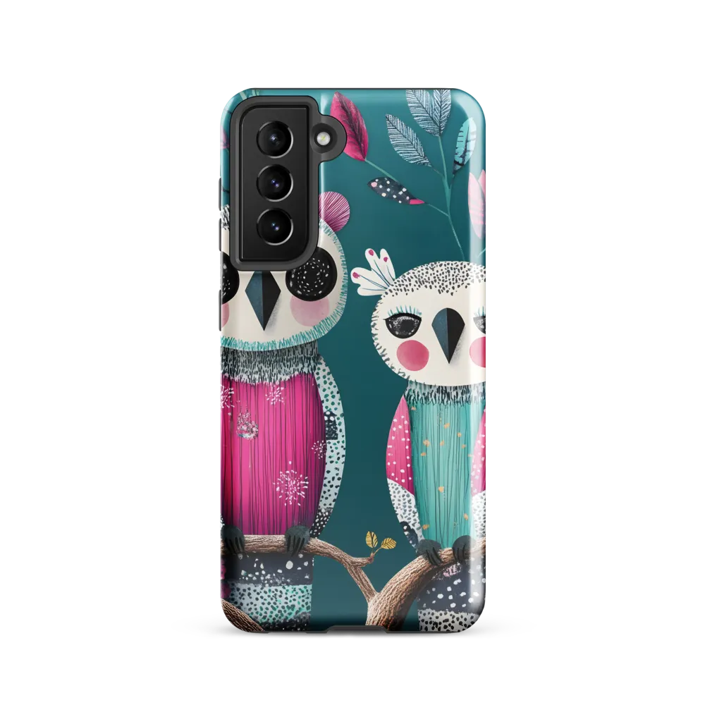 Whimsical Duo: A Celebration of Nature and Color