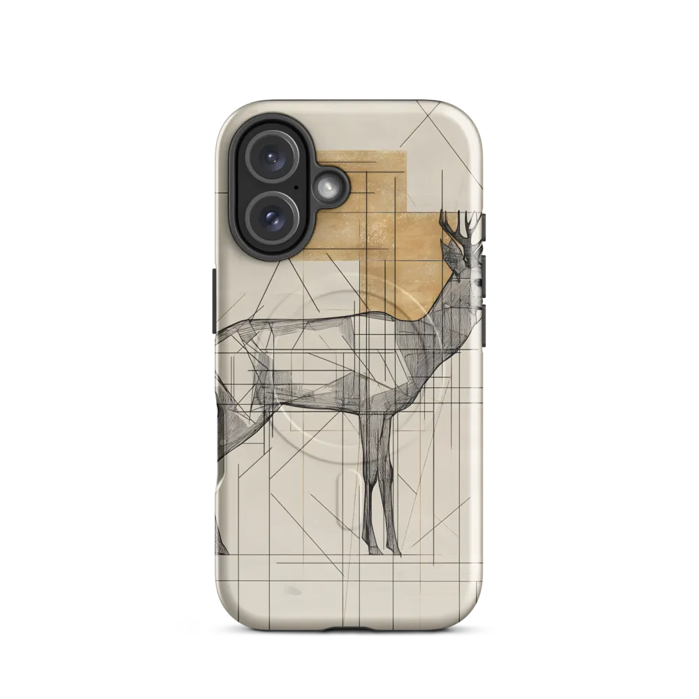 Geometric Elegance: The Majestic Deer