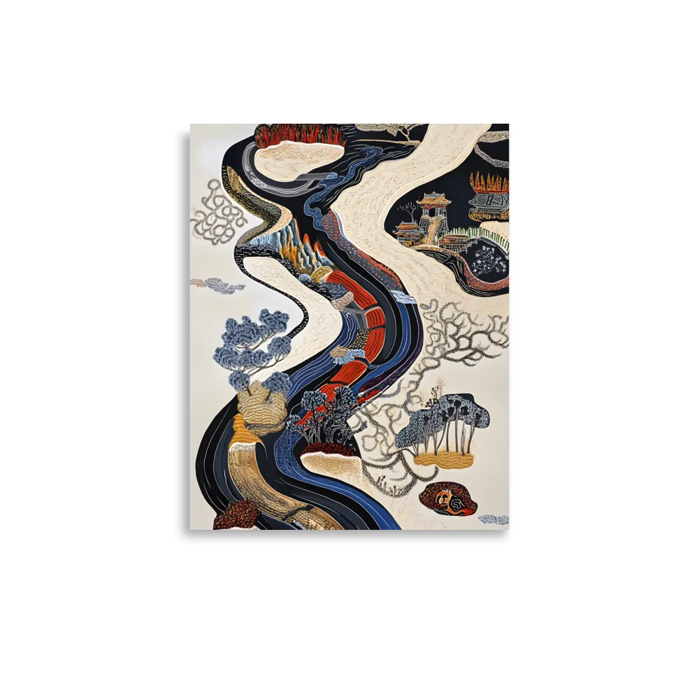 Flow of Tranquility | Poster | 11″×14″