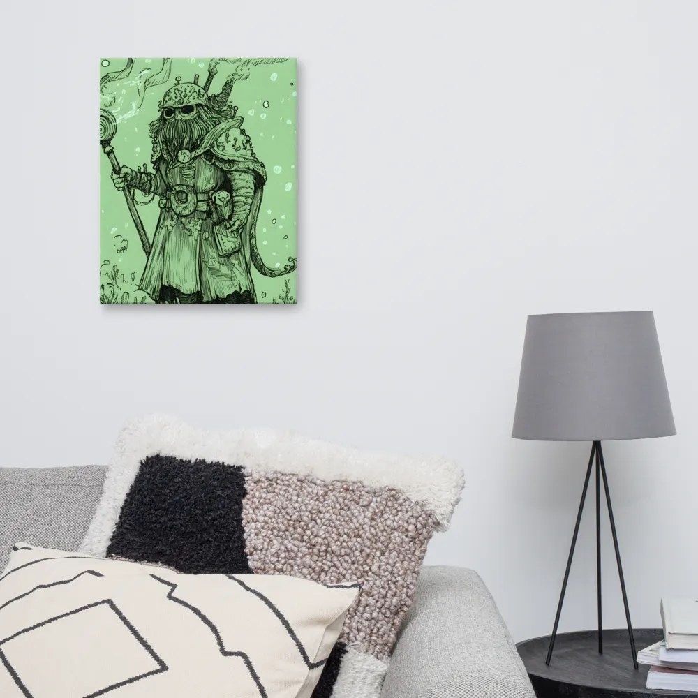 The Enigmatic Wizard | Canvas | 16″×20″