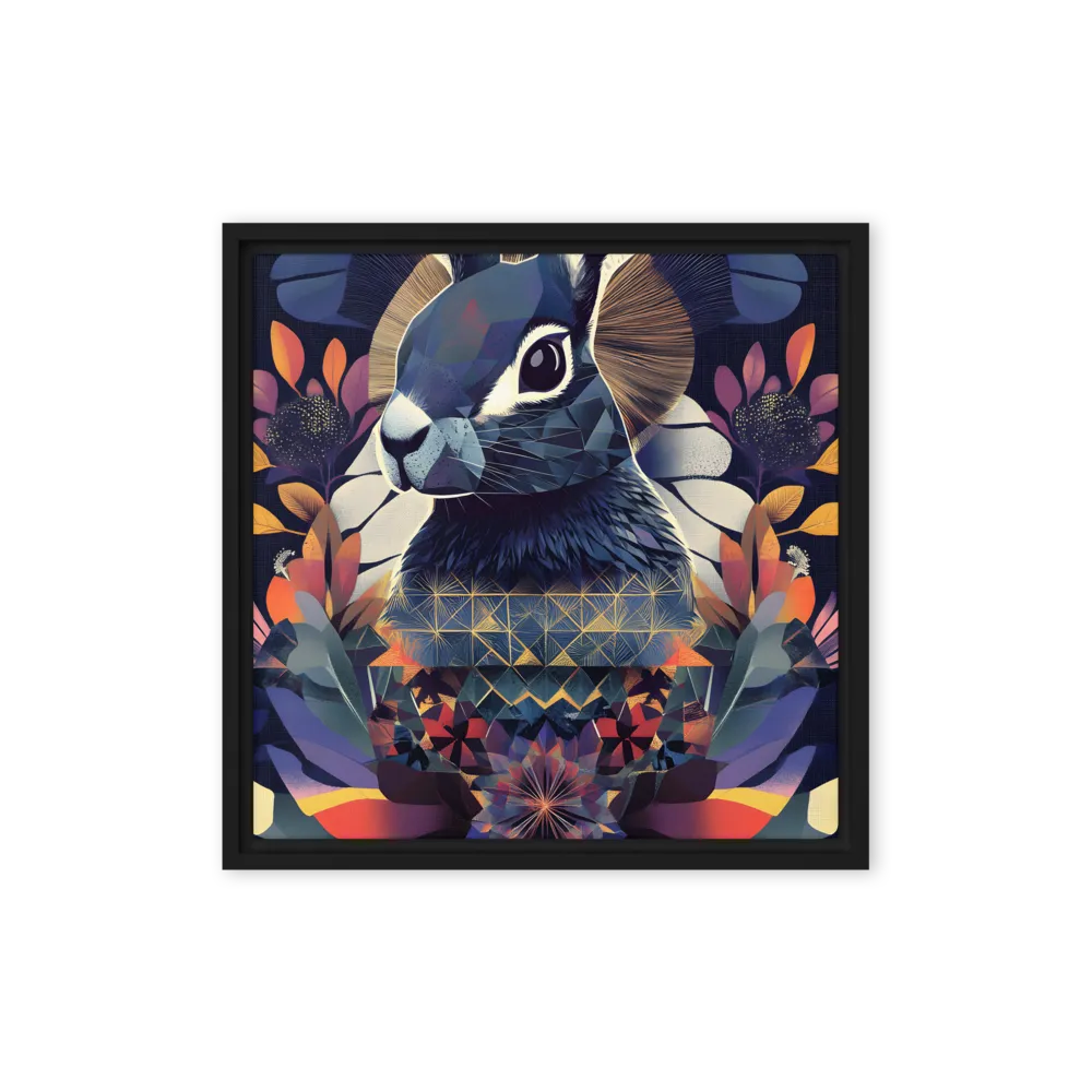 Ethereal Bunny: A Geometric Wonderland
