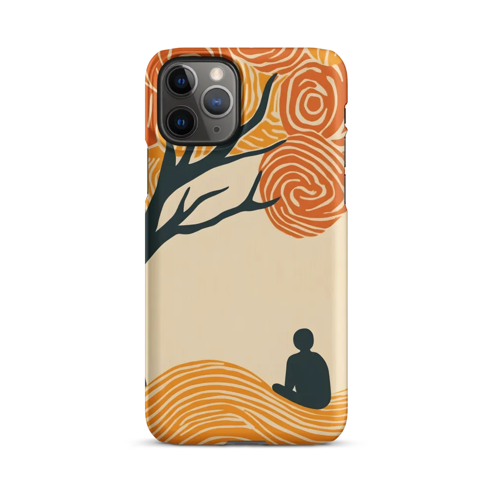 Silent Reflections under Swirling Leaves