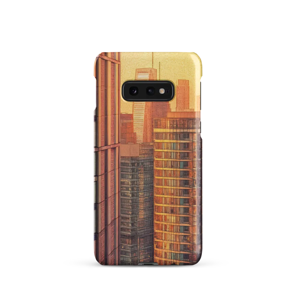 Urban Serenity at Sunset | Phone Case |  S10e | Snap Case | Matte