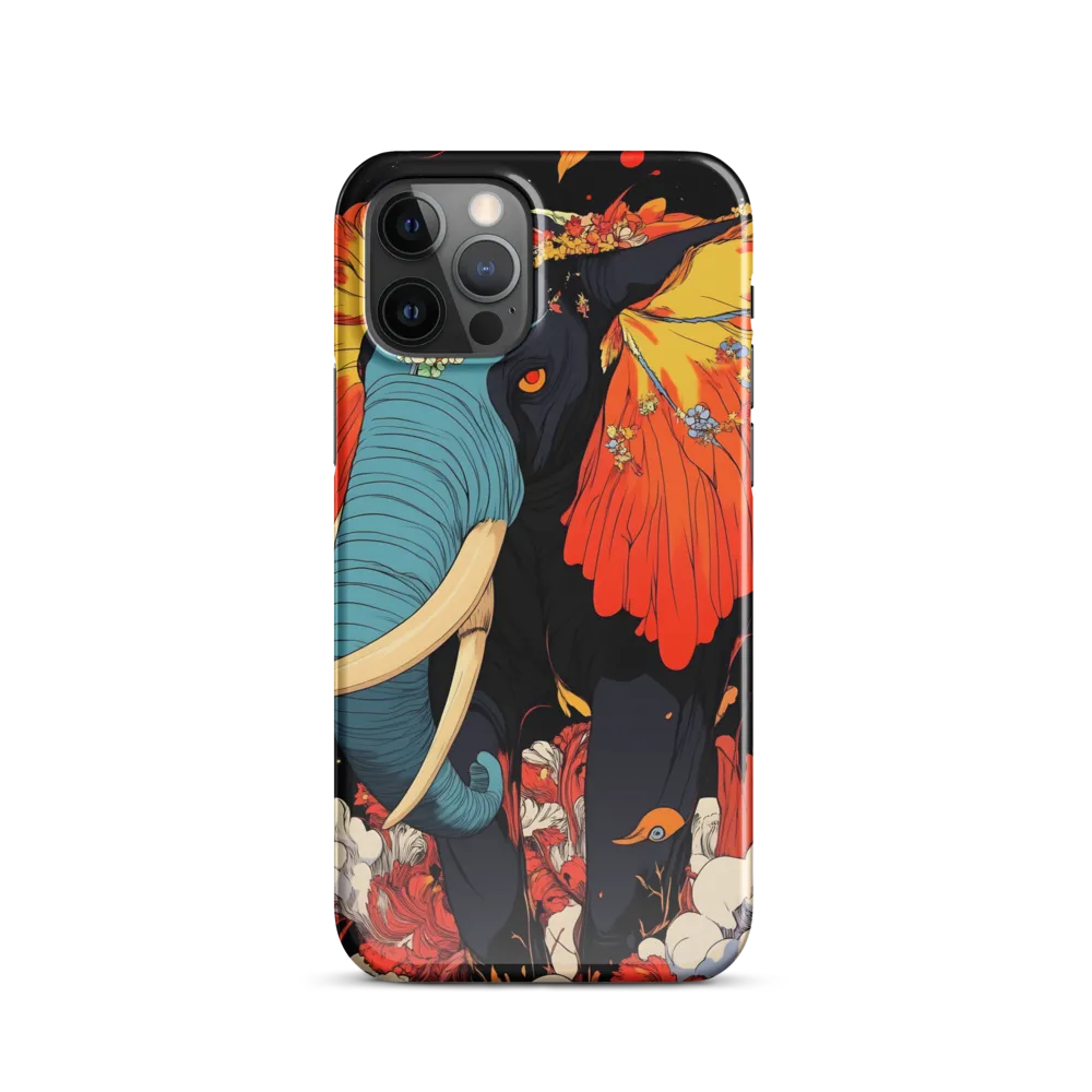 Majesty of the Floral Elephant | Phone Case |  12 Pro | Snap Case | Glossy