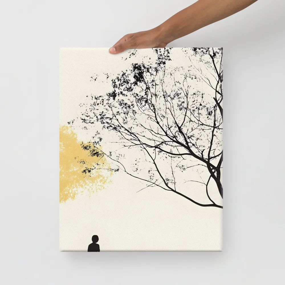Whispers of Solitude | Canvas | 16″×20″