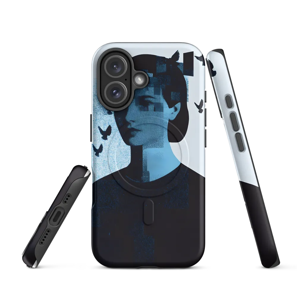 Fragmented Reflections | Phone Case |  16 | MagSafe® Tough Case | Matte