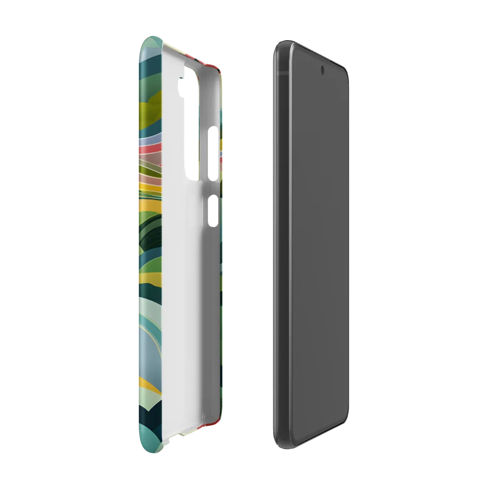Waves of Serenity | Phone Case |  S21 FE | Snap Case | Matte