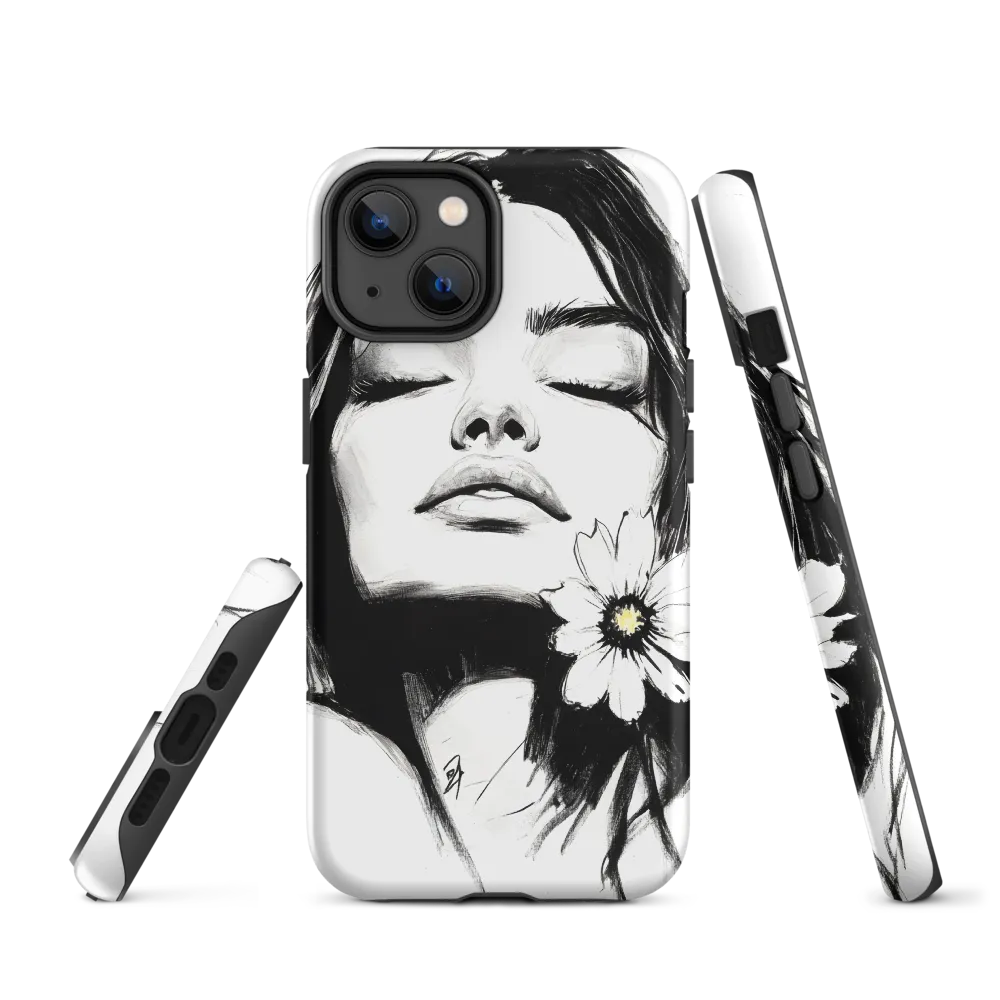 Serenity in Ink | Phone Case |  14 | Tough Case | Matte