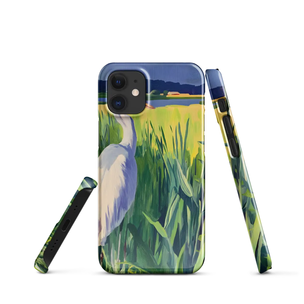 Graceful Presence: The Heron in the Meadow