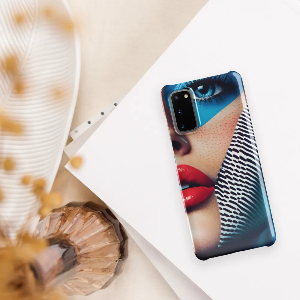 Bold Expressions: A Modern Portrait | Phone Case |  S20 | Snap Case | Glossy