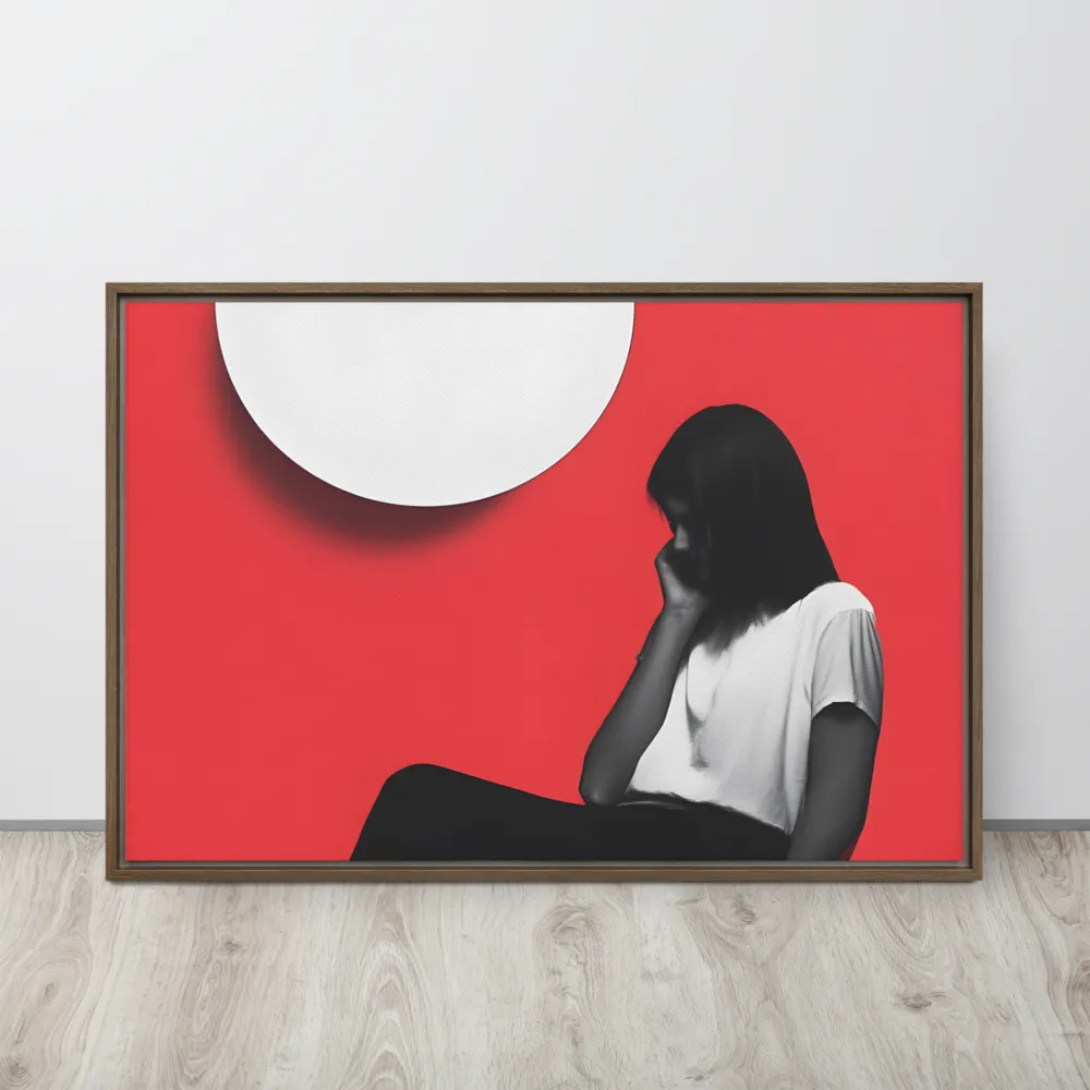 Contemplation in Red