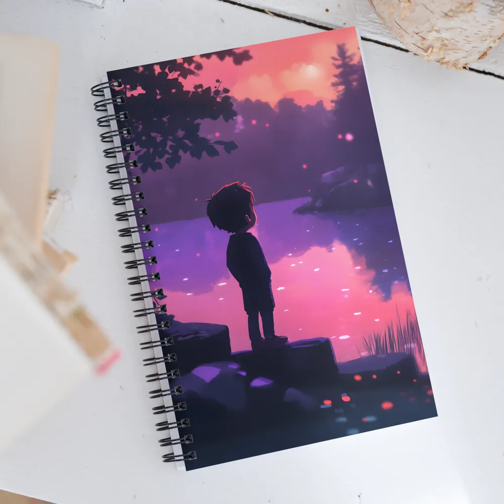 Reflections of Innocence | Spiral Notebook